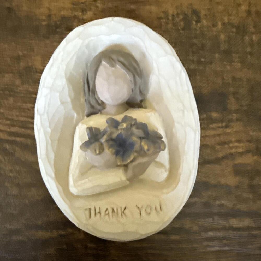 Willow Tree THANK YOU Keepsake Appreciation Plaque Susan Lordi